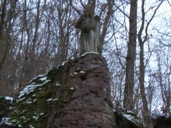 sur le pourtour du chemin de la chapelle de schauenberg